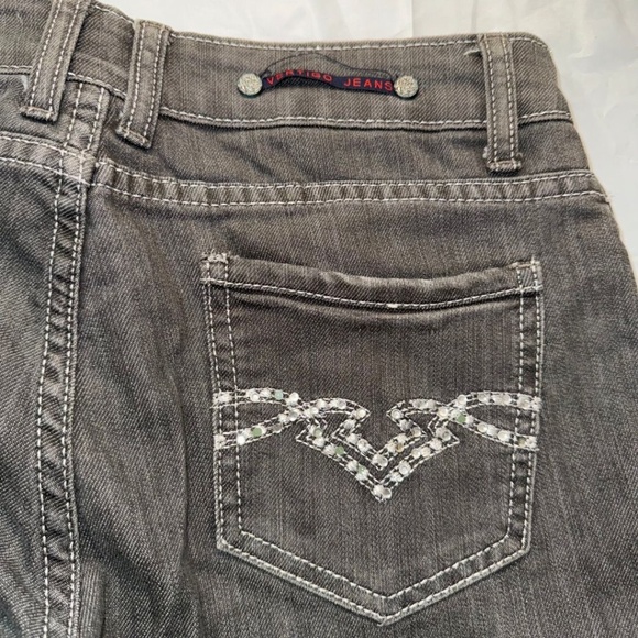 VERTIGO Jeans - Casual Grey cropped 3/4 NWOT - Picture 4 of 14